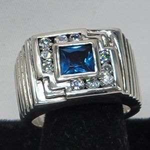NWOT Bella Luce 925 silver tanzanite ring